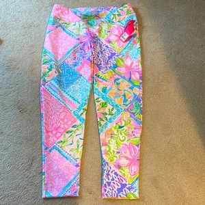 NWT Lilly Pulitzer Luxletic Corso Pant Size 14